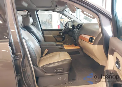 2015 Nissan Armada Platinum z USA, uszkodzony, nr VIN 5N1AA0NE9FN601579